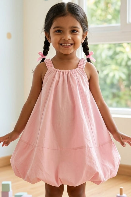 Blush Bubble Dress
