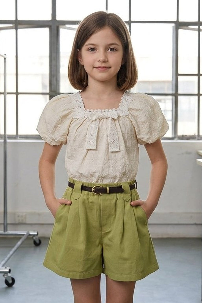 Fern Pleated Shorts