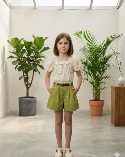 Fern Pleated Shorts