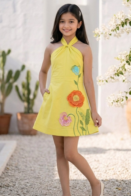 Poppy Halter Dress