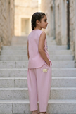 Bouquet Top + Baggy Pants
