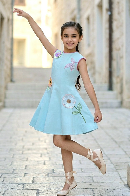 Petal Skater Dress