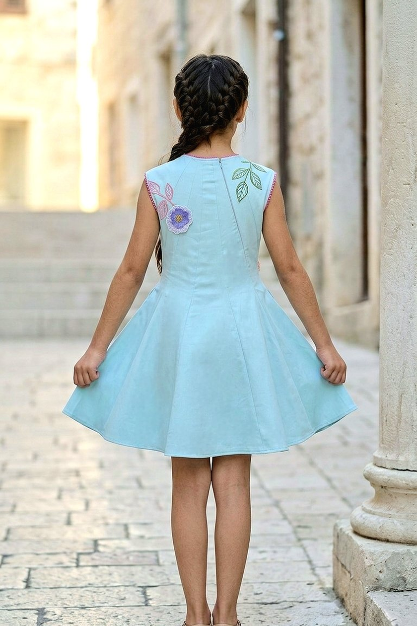 Petal Skater Dress