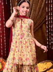 Floral Fiesta Sharara Set