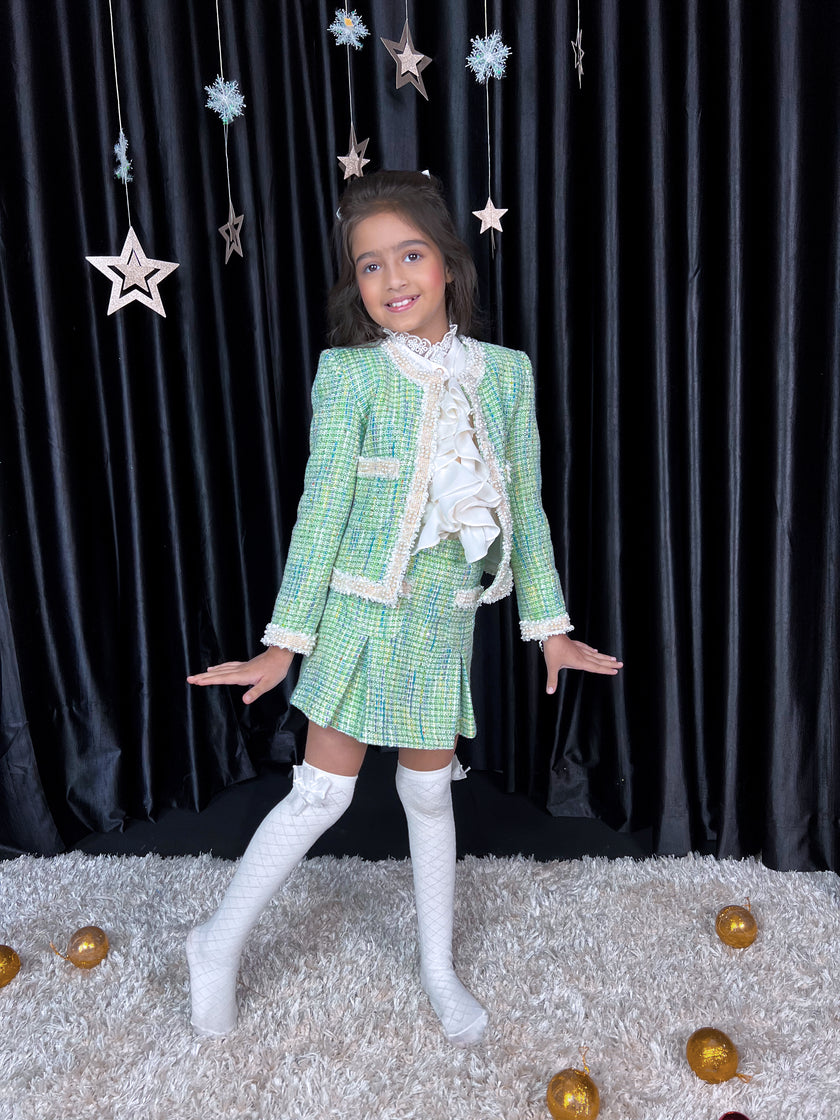 Green Hour Look