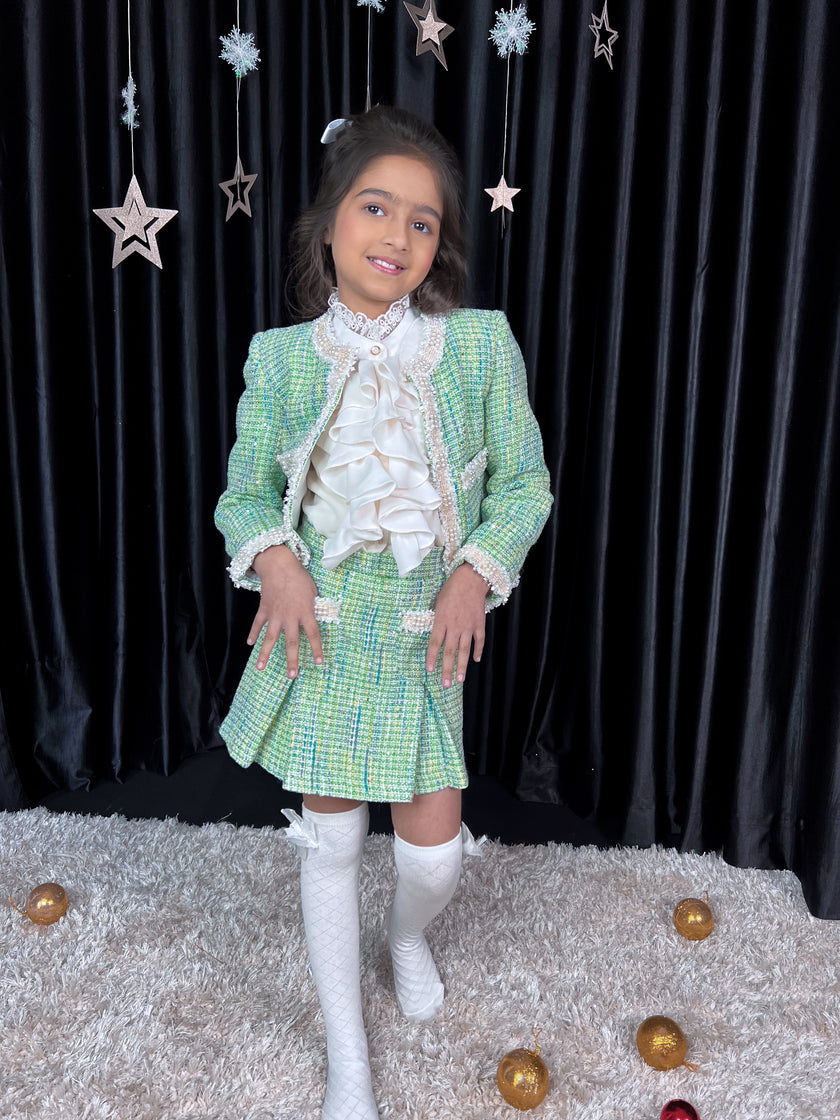 Green Hour Look