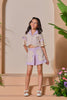 Powder Bloom Skort Set - Purple