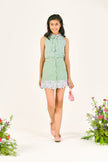 Scallop‑Edged Floral Co‑Ord Charm