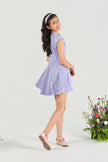 Blossom‑Bow A‑Line Elegance
